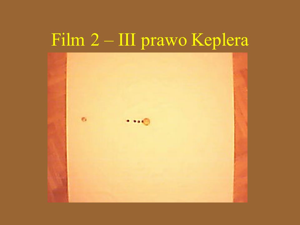 Film 2 – III prawo Keplera