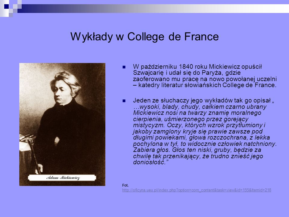 Wykłady w College de France