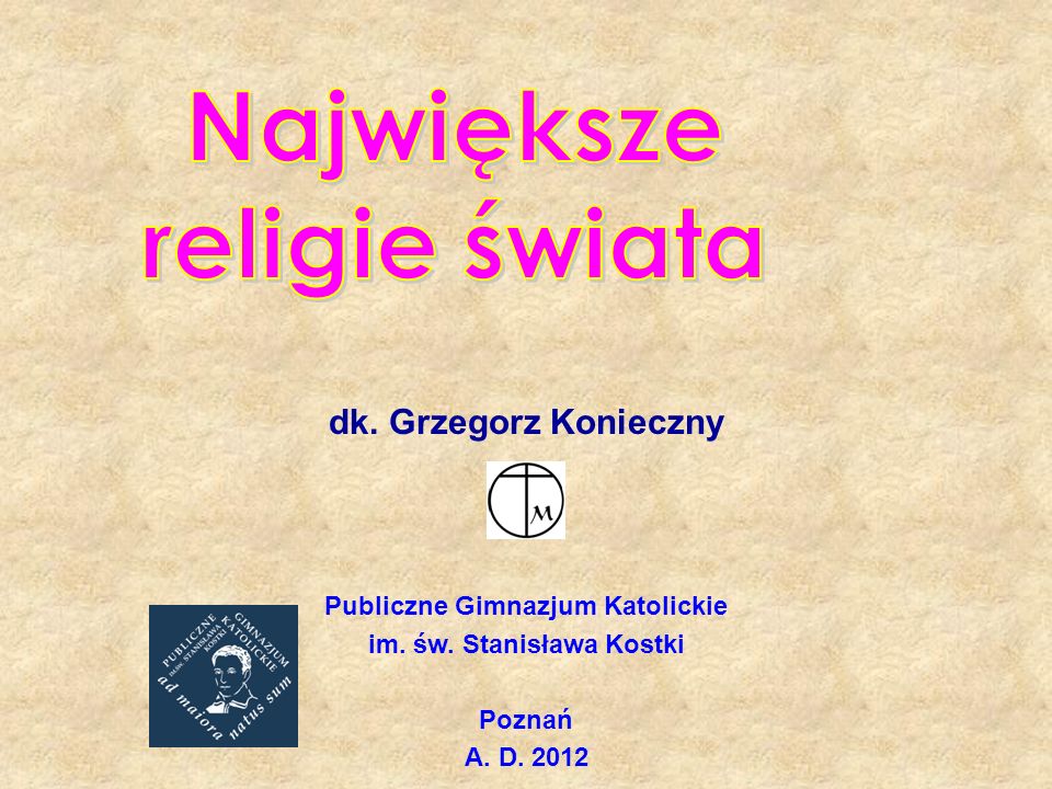 Publiczne Gimnazjum Katolickie im. św. Stanisława Kostki