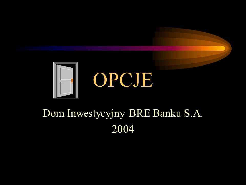 Dom Inwestycyjny BRE Banku S.A. 2004