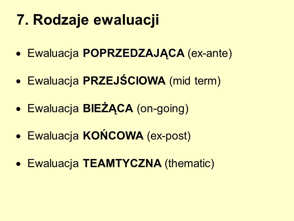 Do Czego Służy EWALUACJA ? Jerzy Radziwiłł - Ppt Pobierz