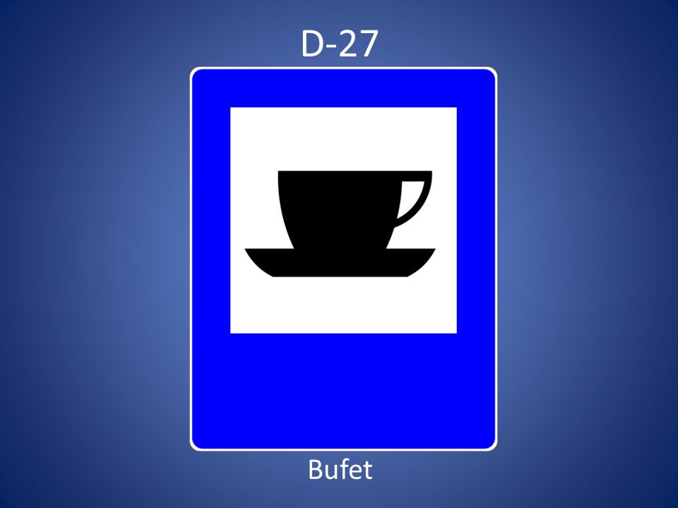 D-27 Bufet