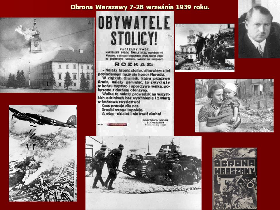 Obrona Warszawy 7-28 września 1939 roku.