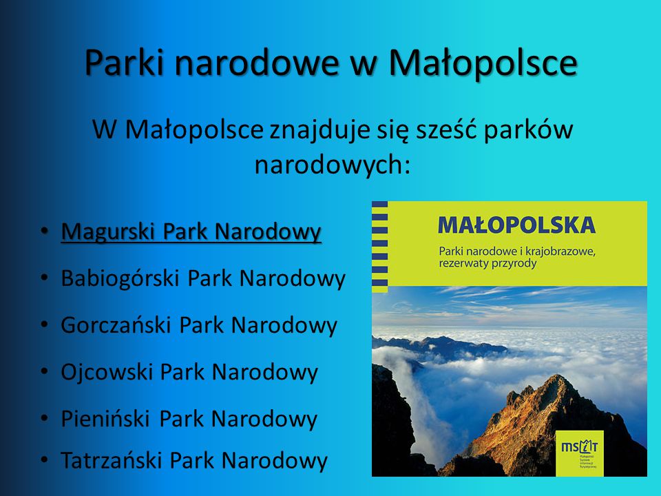 Parki narodowe w Małopolsce