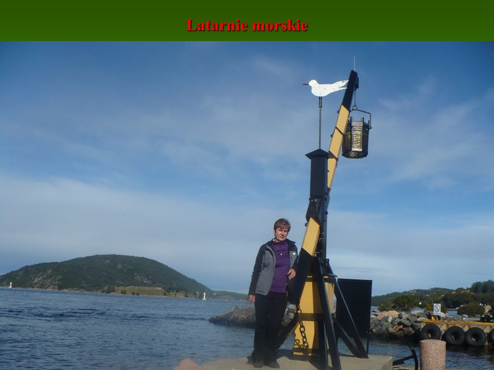 Latarnie morskie Żuraw w Drobak - Norwegia