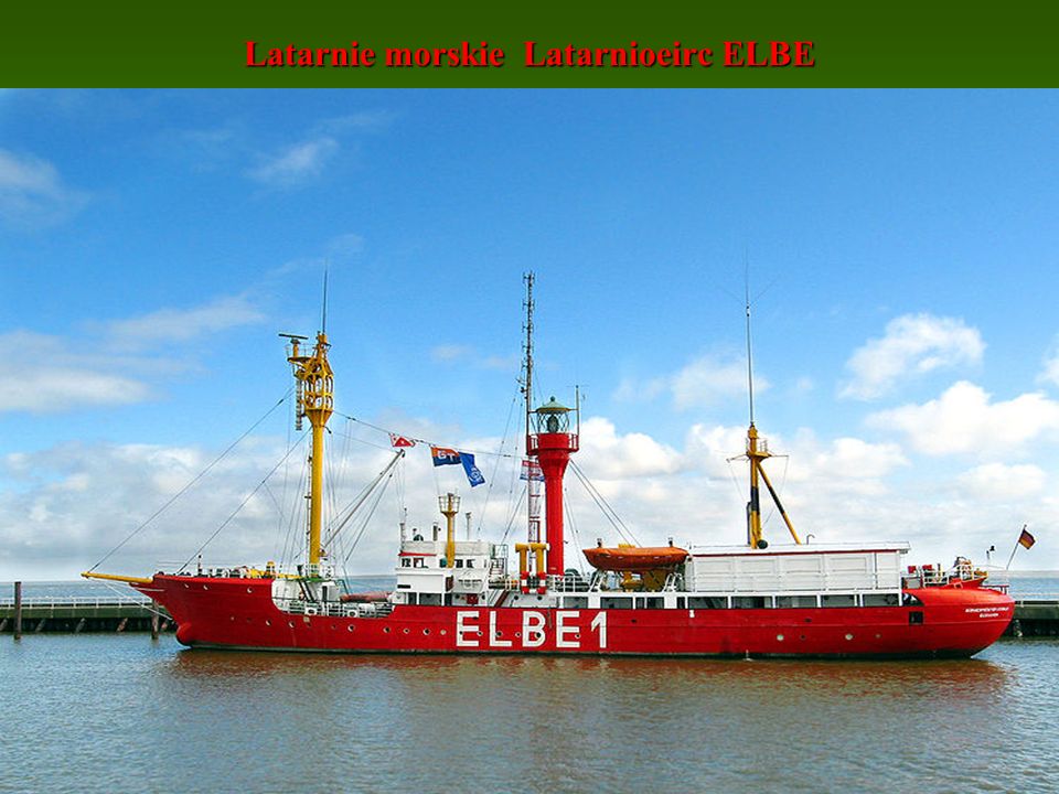 Latarnie morskie Latarnioeirc ELBE