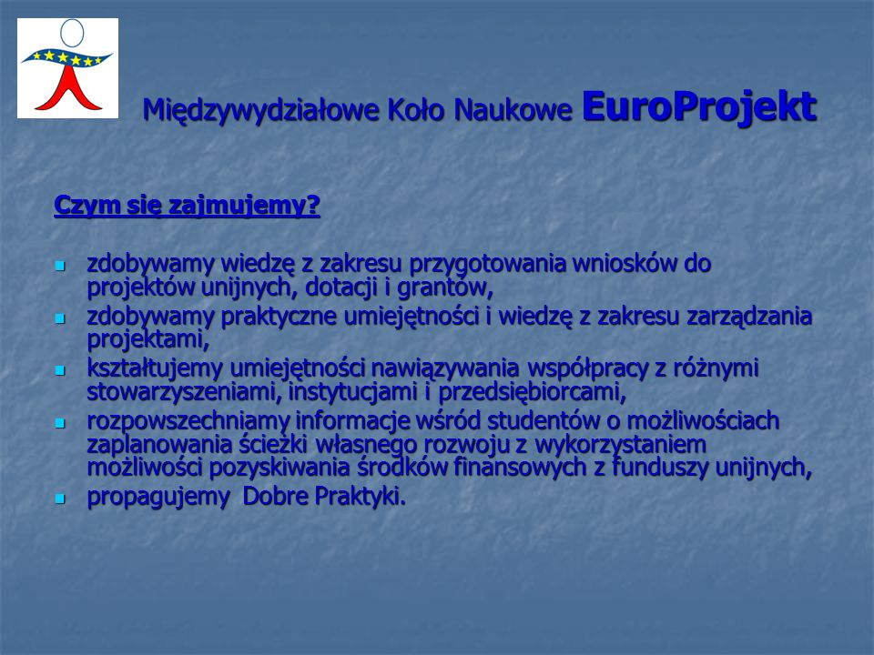 Międzywydziałowe Koło Naukowe EuroProjekt