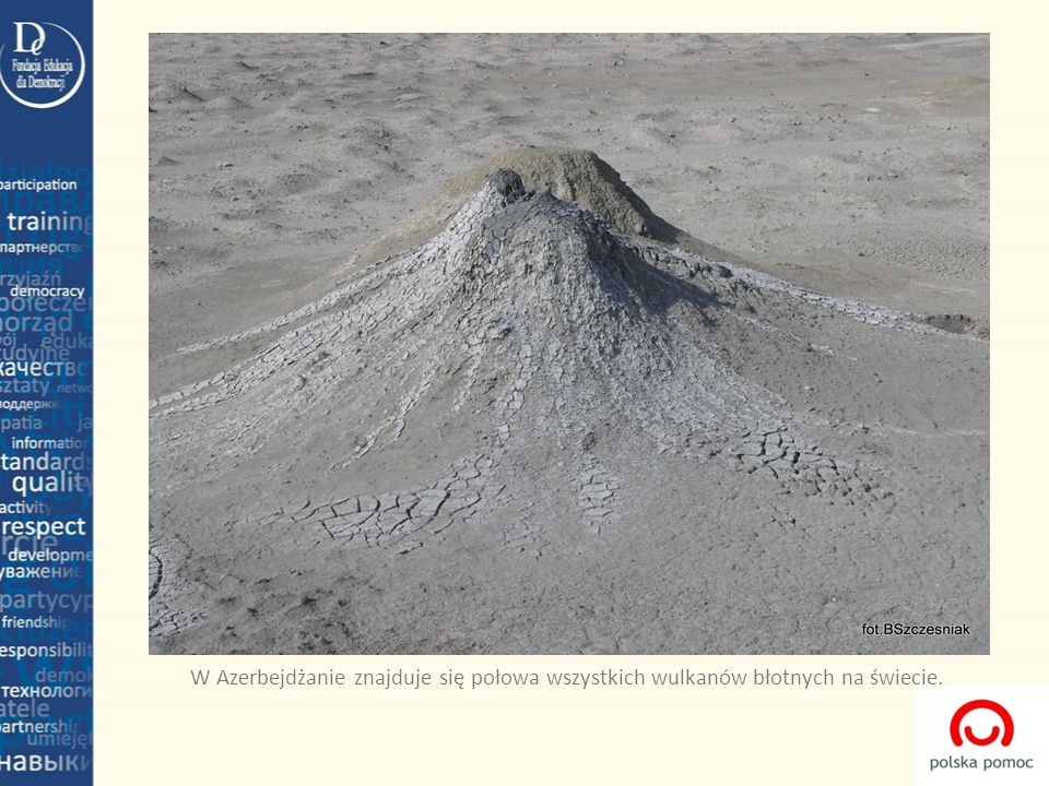 W Azerbejdżanie znajduje się połowa wszystkich wulkanów błotnych na świecie.