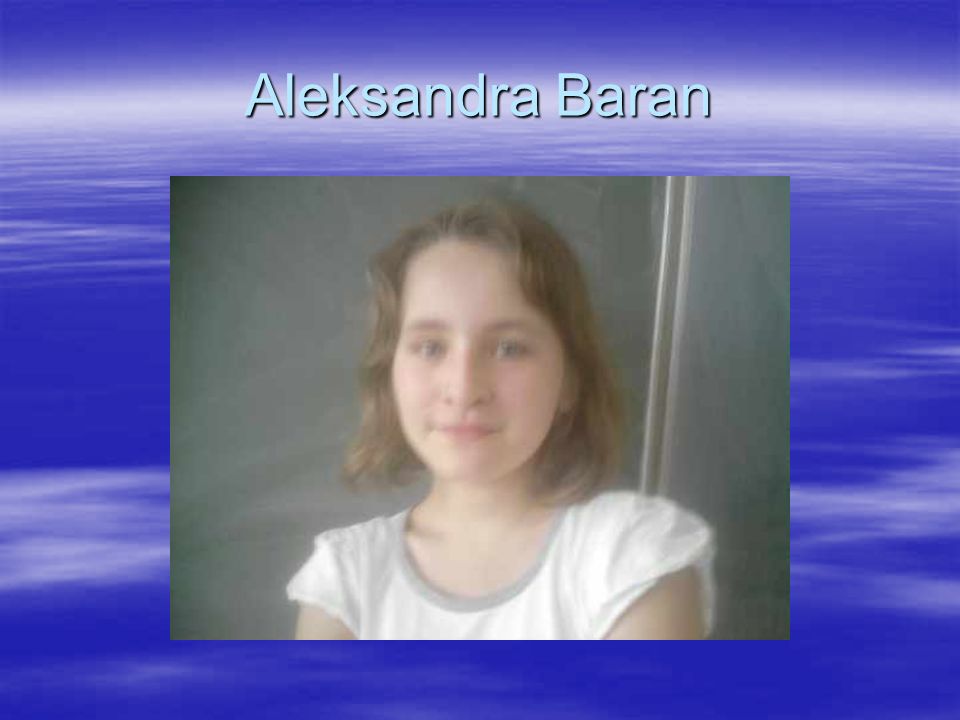 Aleksandra Baran