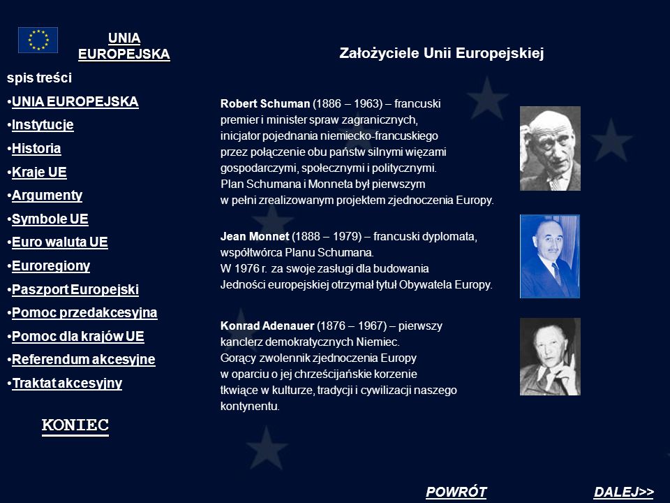 Założyciele Unii Europejskiej