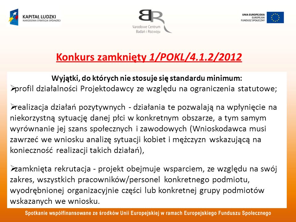 Konkurs zamknięty 1/POKL/4.1.2/2012