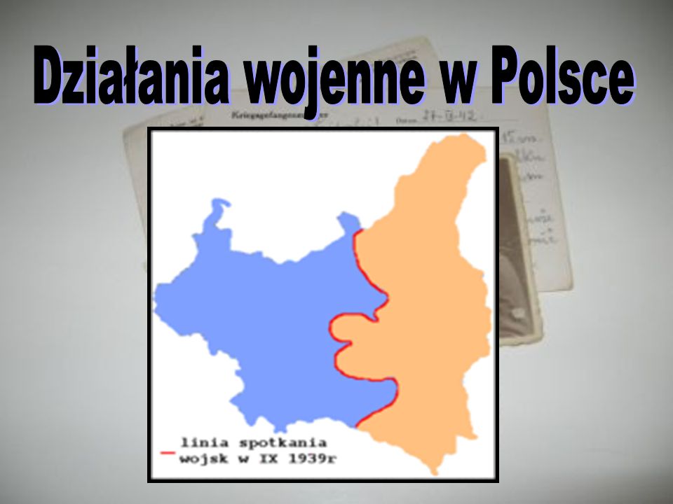 Działania wojenne w Polsce