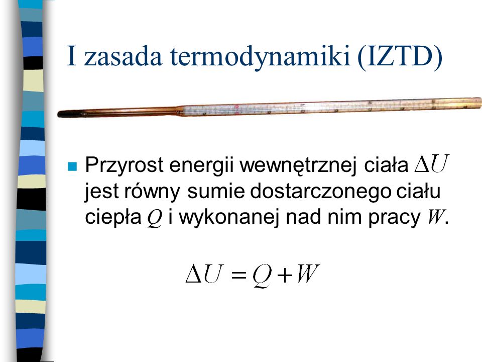 I zasada termodynamiki (IZTD)