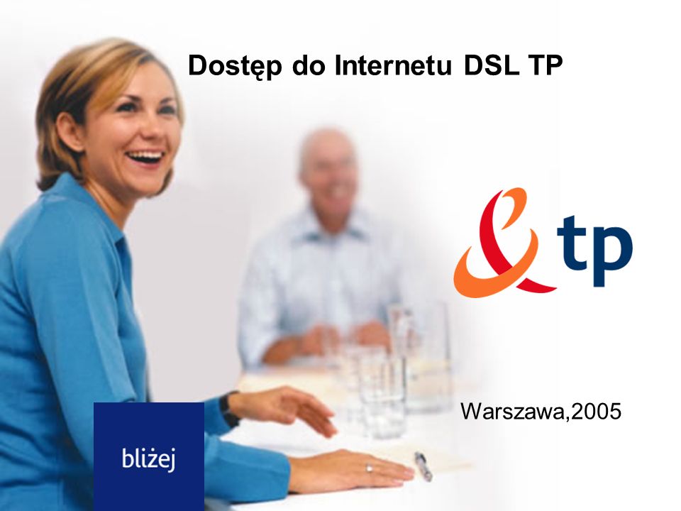 Dostęp do Internetu DSL TP