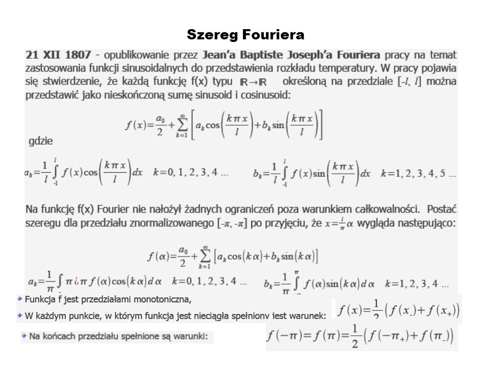Szereg Fouriera