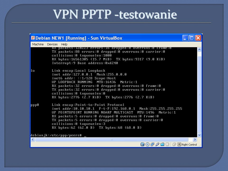 VPN PPTP -testowanie 8