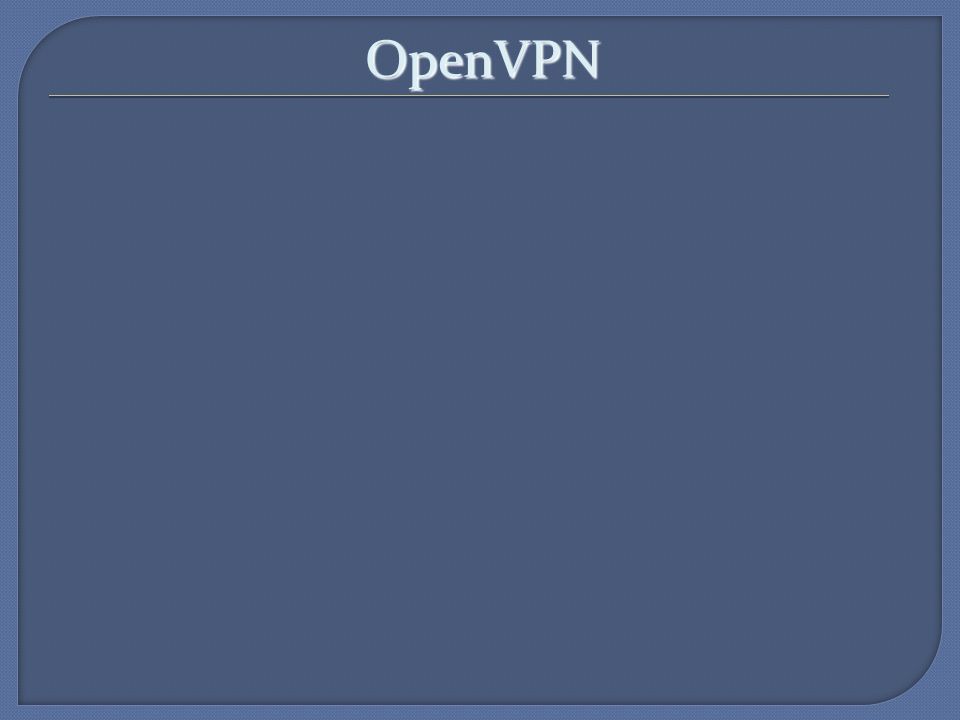 OpenVPN 11