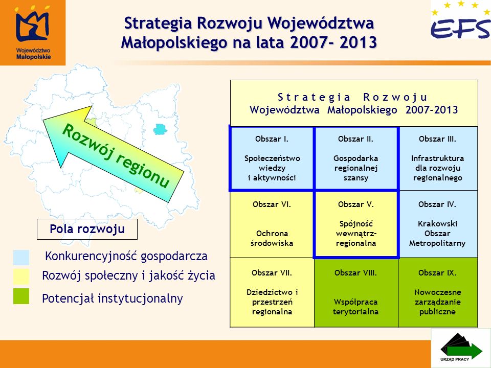 Strategia Rozwoju Województwa Małopolskiego na lata