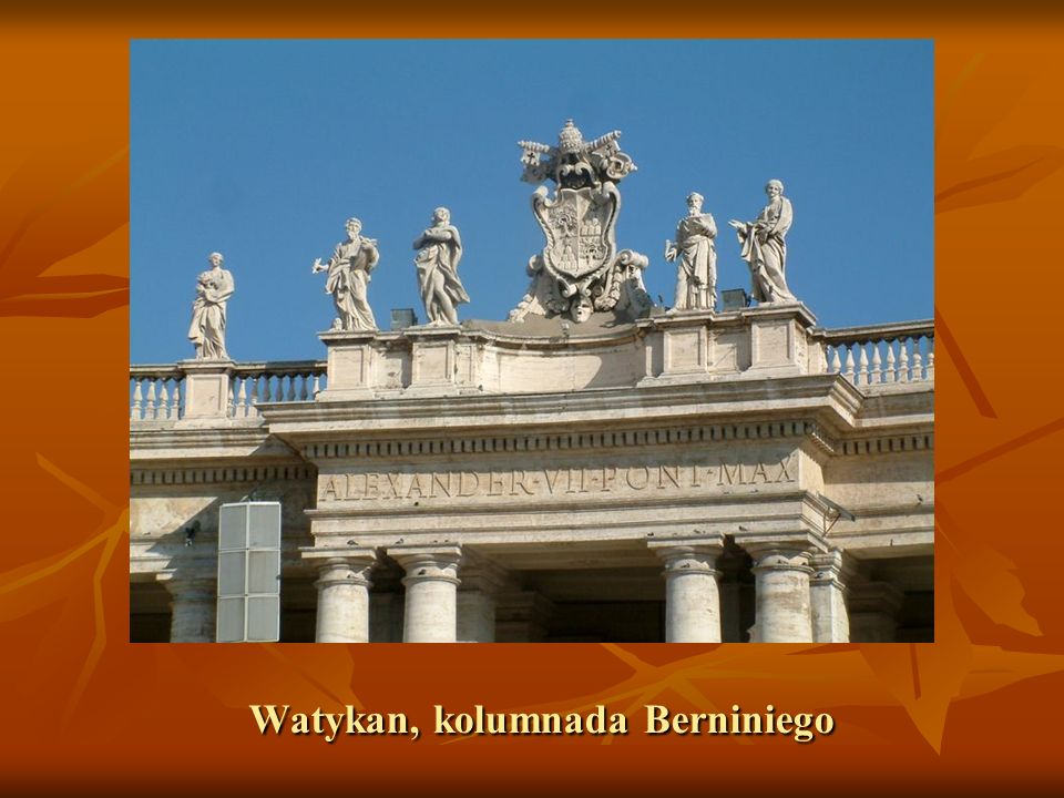 Watykan, kolumnada Berniniego