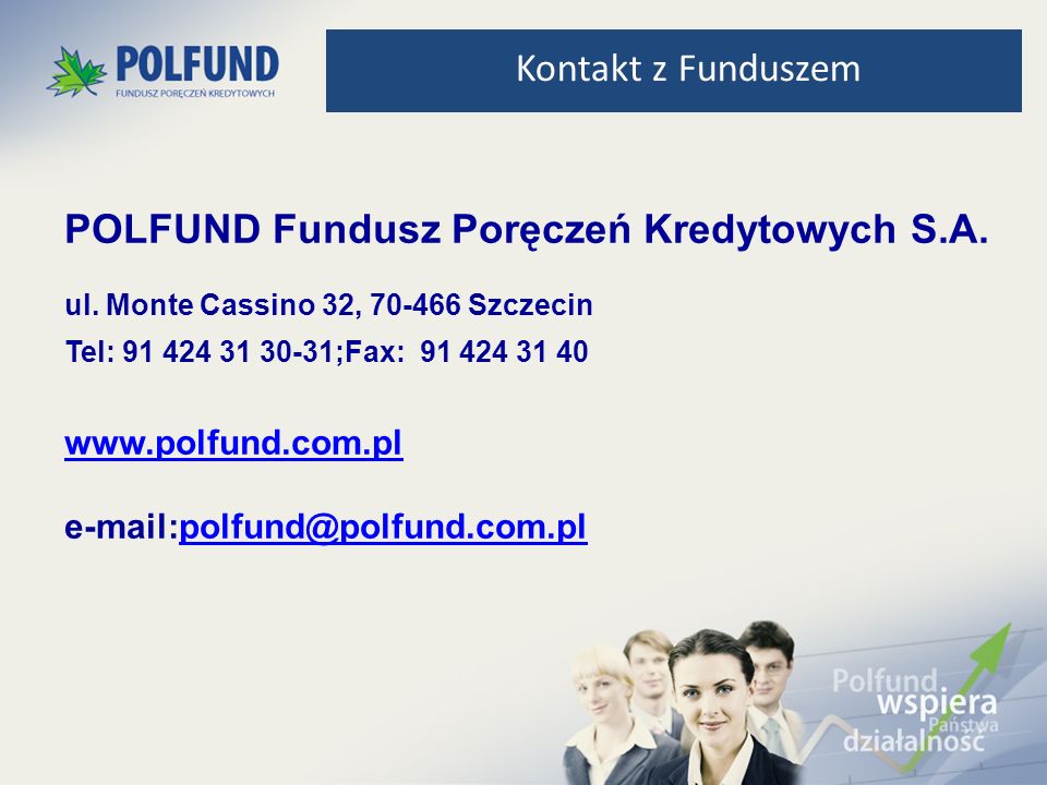 POLFUND Fundusz Poręczeń Kredytowych S.A.