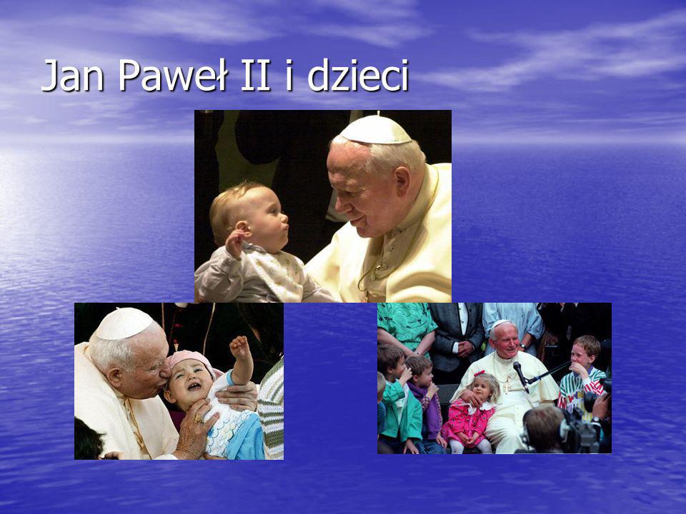 Jan Paweł II i dzieci