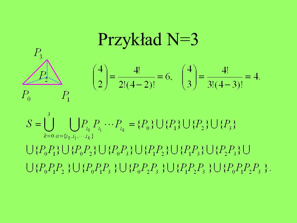 Przykład N=3
