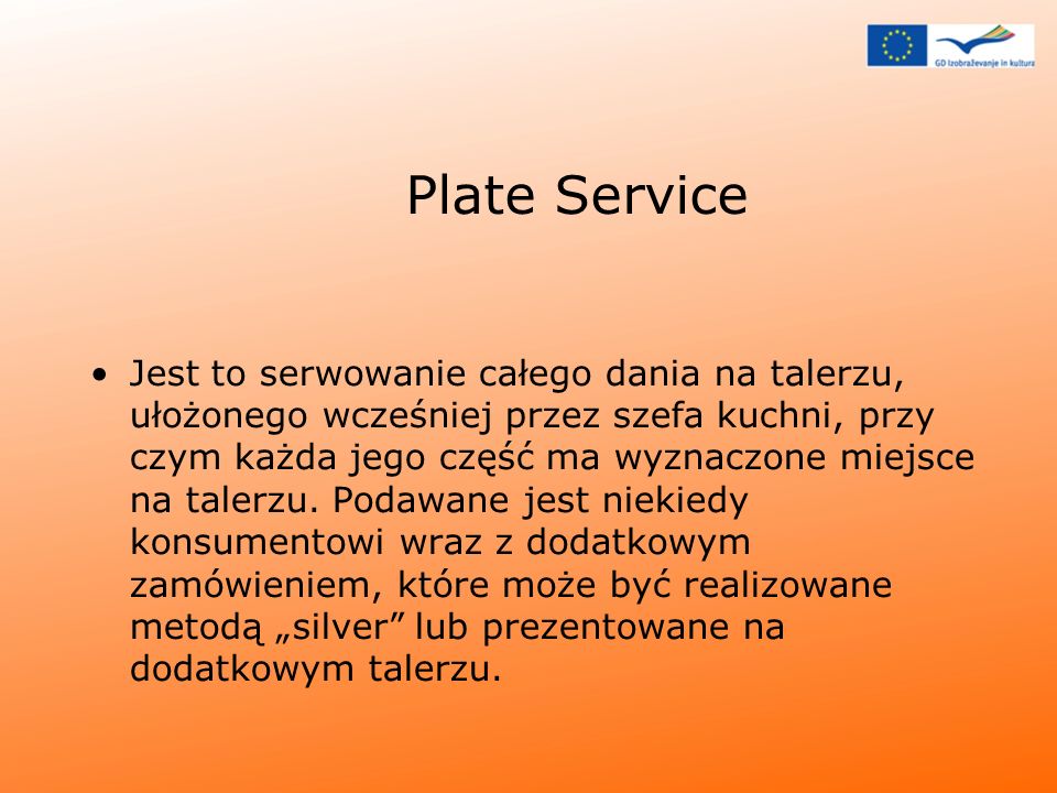 Plate Service
