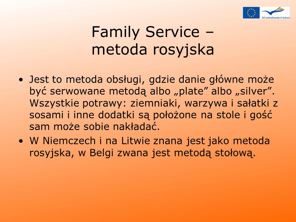 Family Service – metoda rosyjska