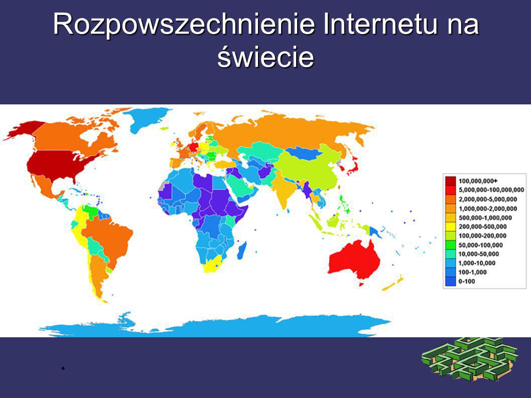 Rozpowszechnienie Internetu na świecie