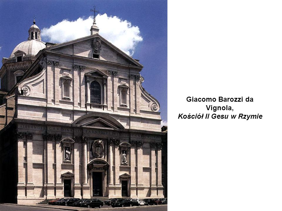 Giacomo Barozzi da Vignola, Kościół Il Gesu w Rzymie