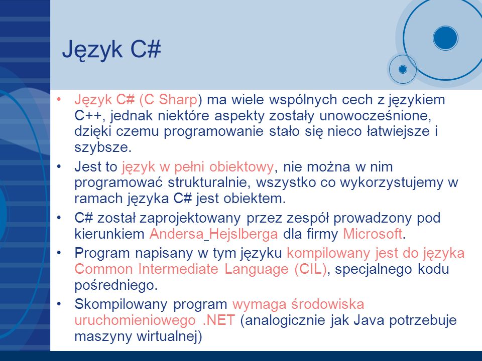 Język C#