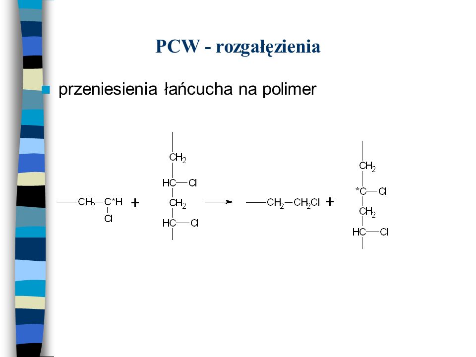 PCW - rozgałęzienia przeniesienia łańcucha na polimer