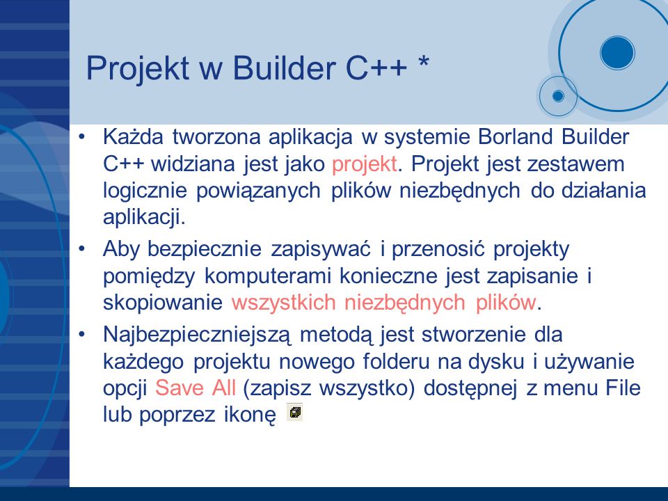 Projekt w Builder C++ *