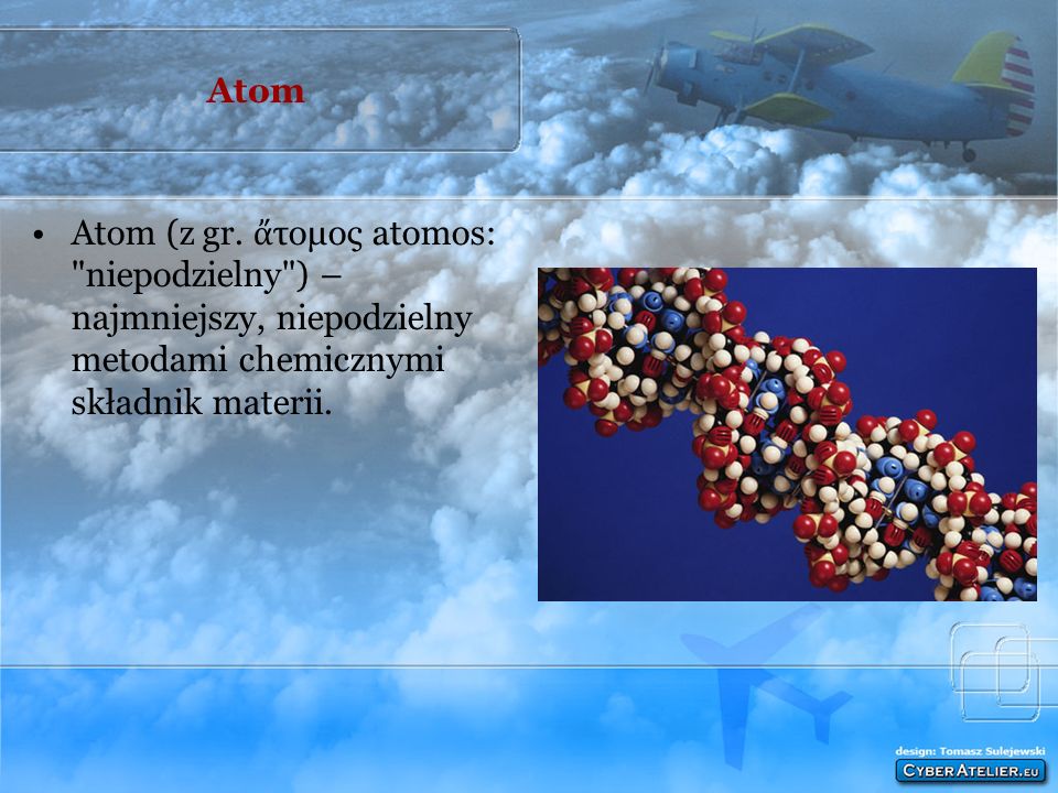 Atom Atom (z gr.