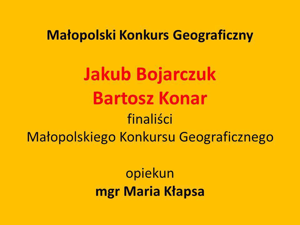 Małopolski Konkurs Geograficzny