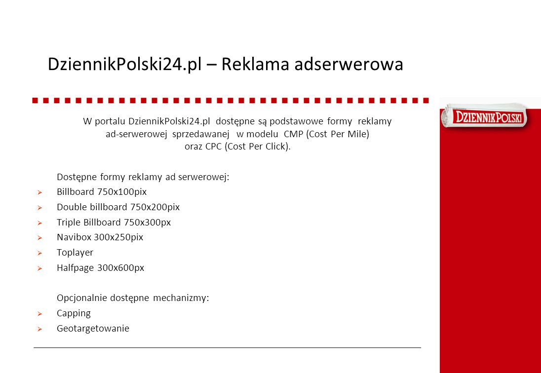 DziennikPolski24.pl – Reklama adserwerowa