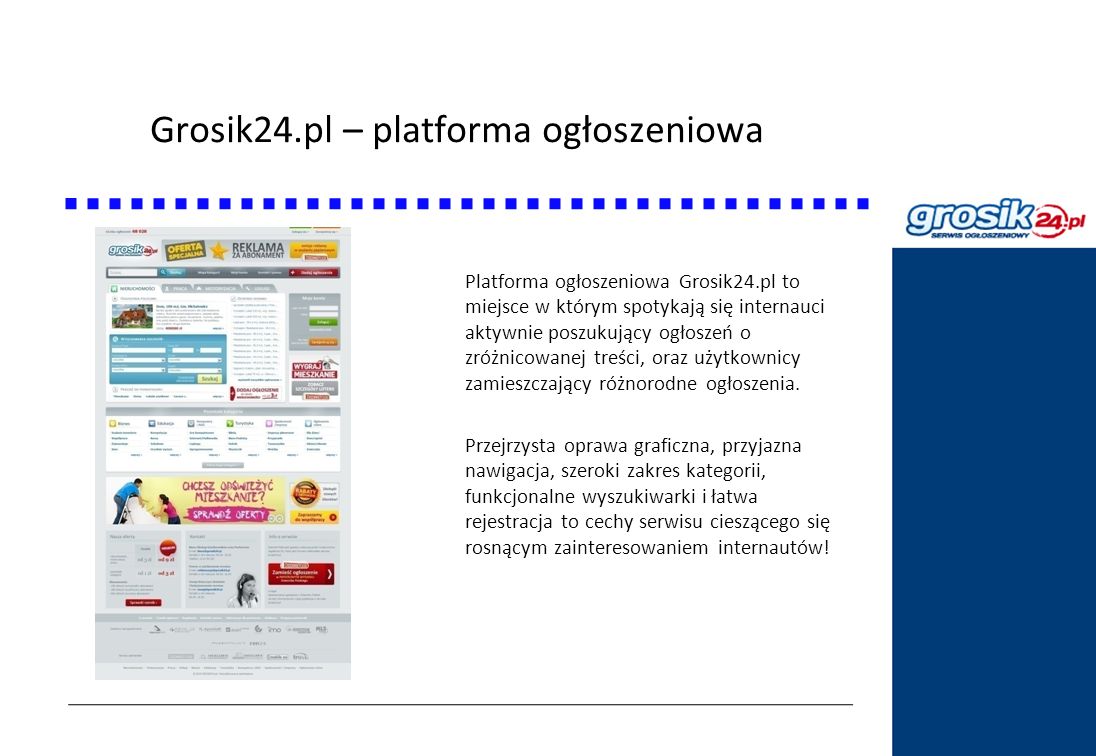 Grosik24.pl – platforma ogłoszeniowa