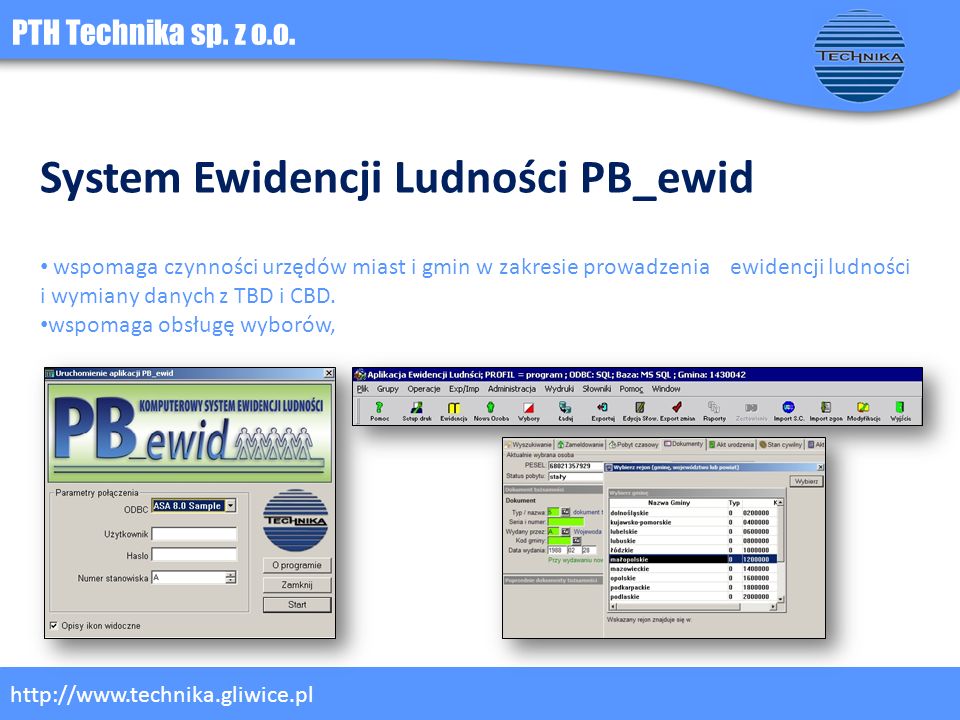 System Ewidencji Ludności PB_ewid