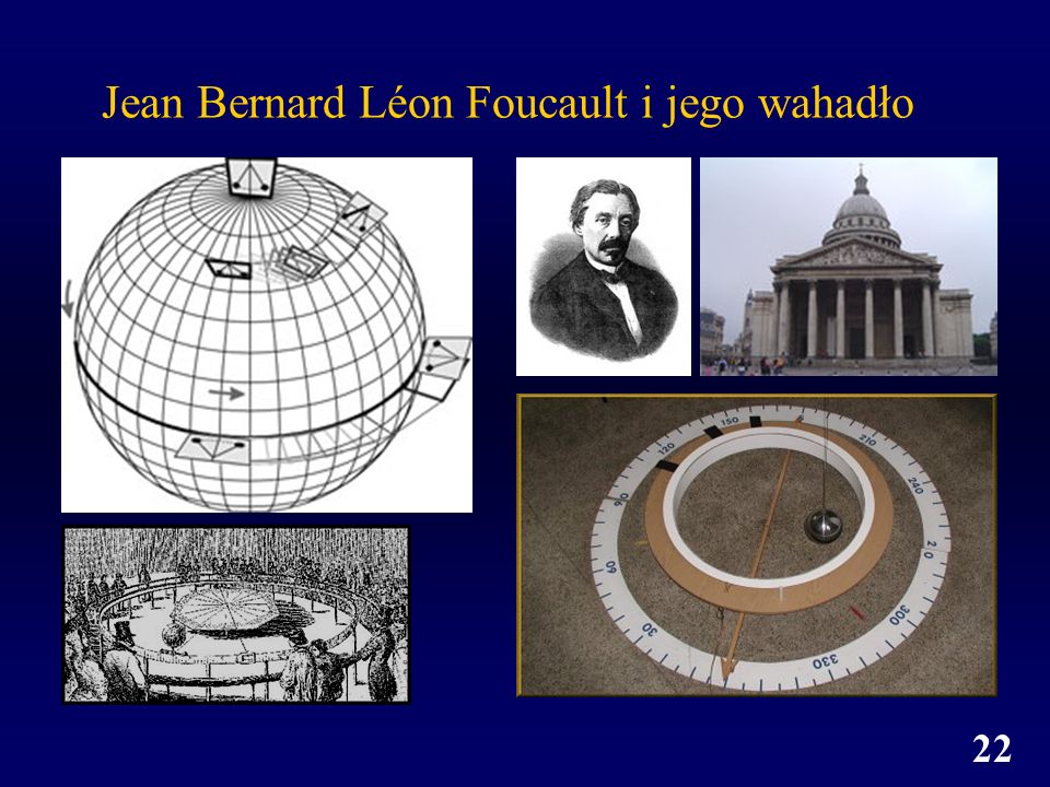 Jean Bernard Léon Foucault i jego wahadło