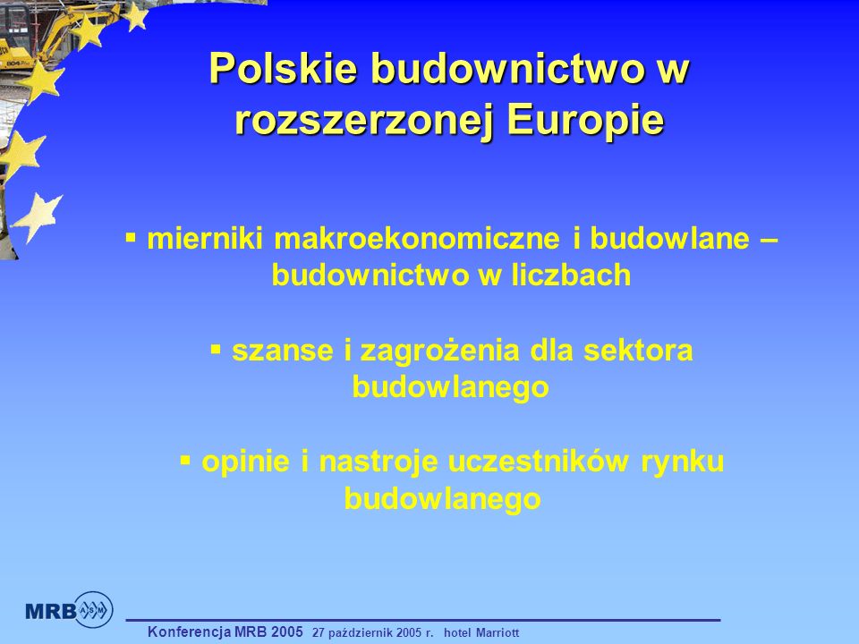 Polskie budownictwo w rozszerzonej Europie