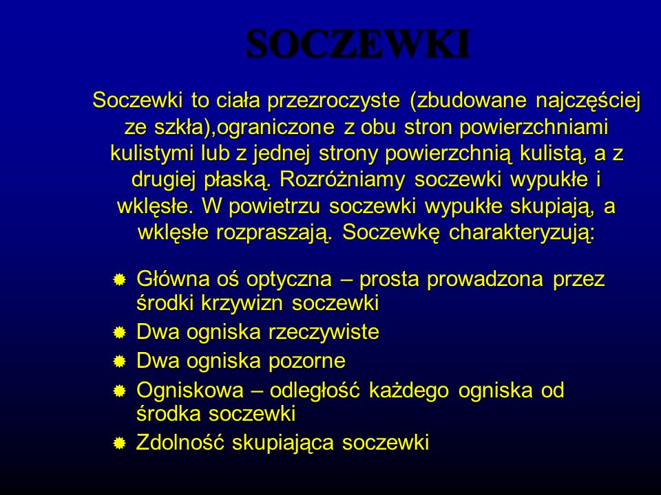 SOCZEWKI