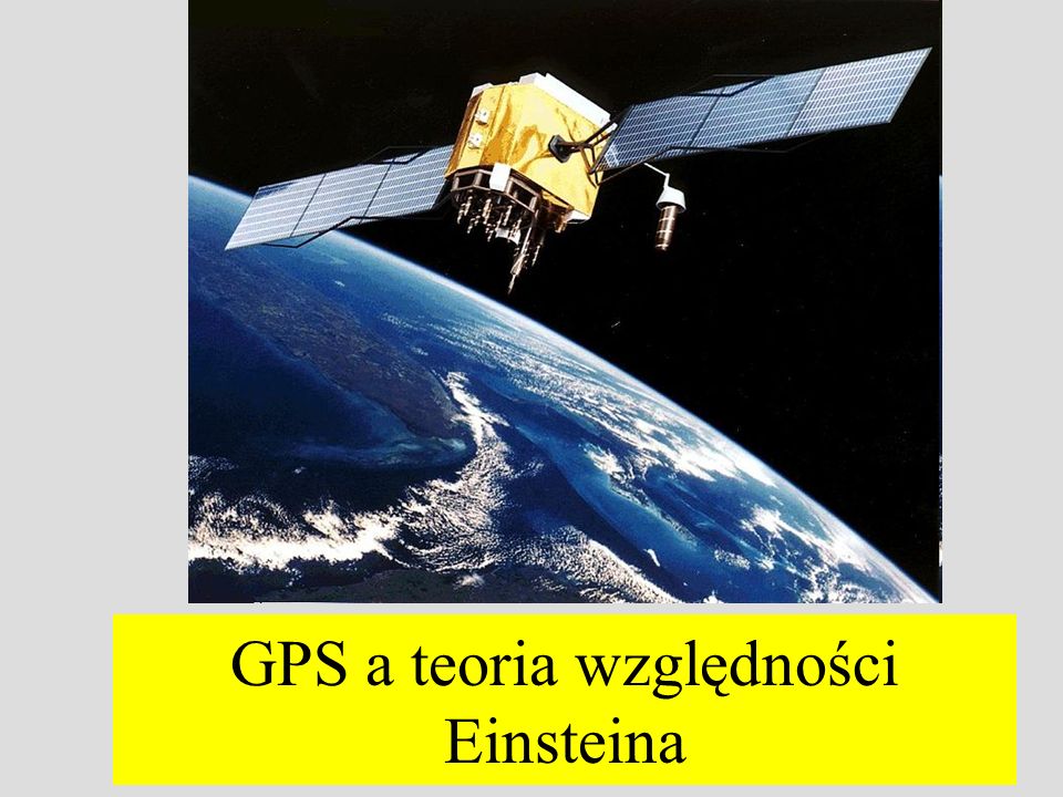 GPS a teoria względności Einsteina