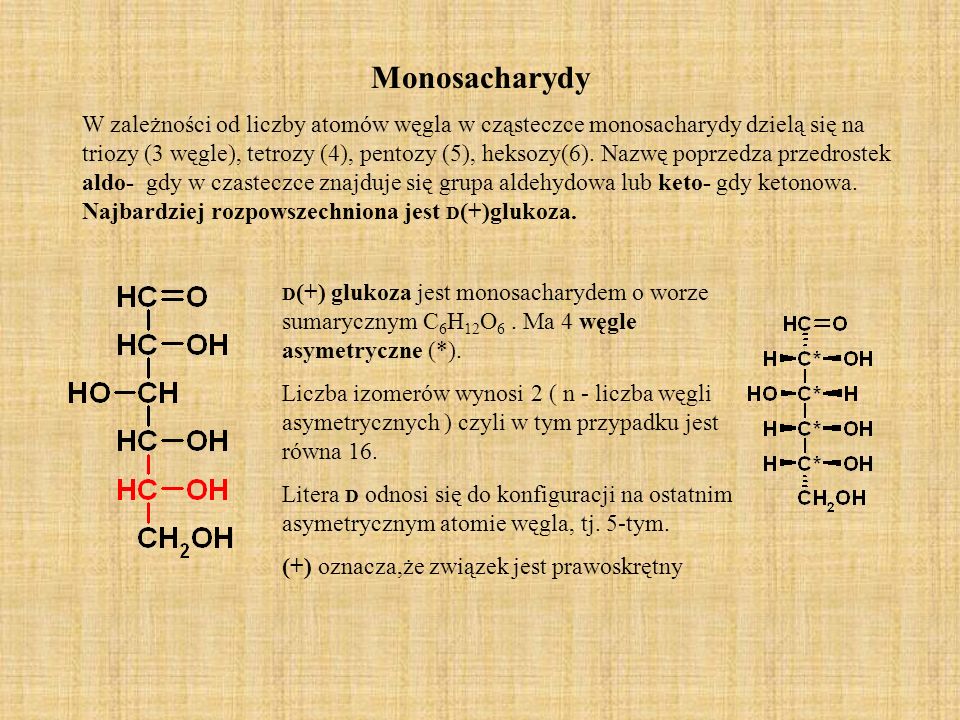 Monosacharydy