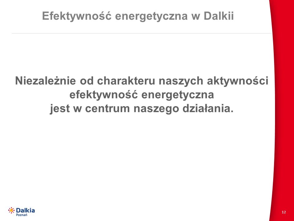 Efektywność energetyczna w Dalkii
