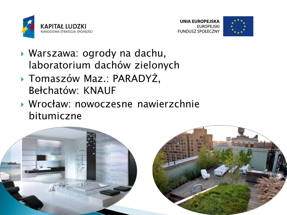 Warszawa: ogrody na dachu, laboratorium dachów zielonych