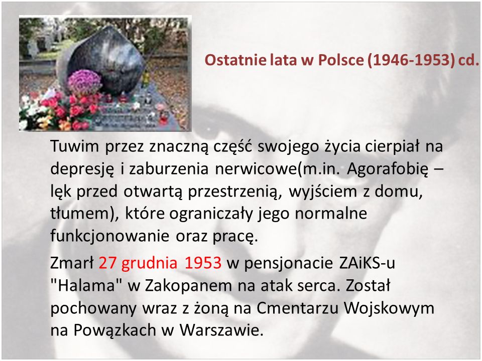 Ostatnie lata w Polsce ( ) cd.