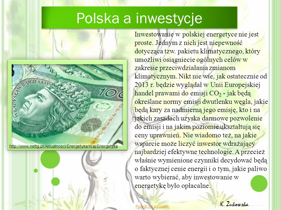 Polska a inwestycje