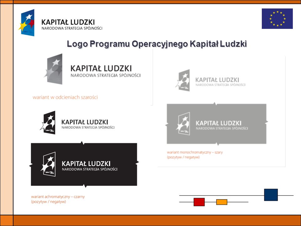 Logo Programu Operacyjnego Kapitał Ludzki