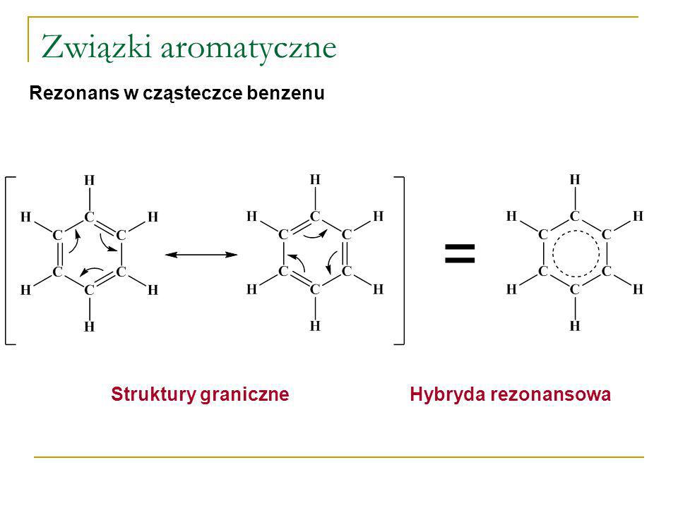 = Związki aromatyczne Rezonans w cząsteczce benzenu