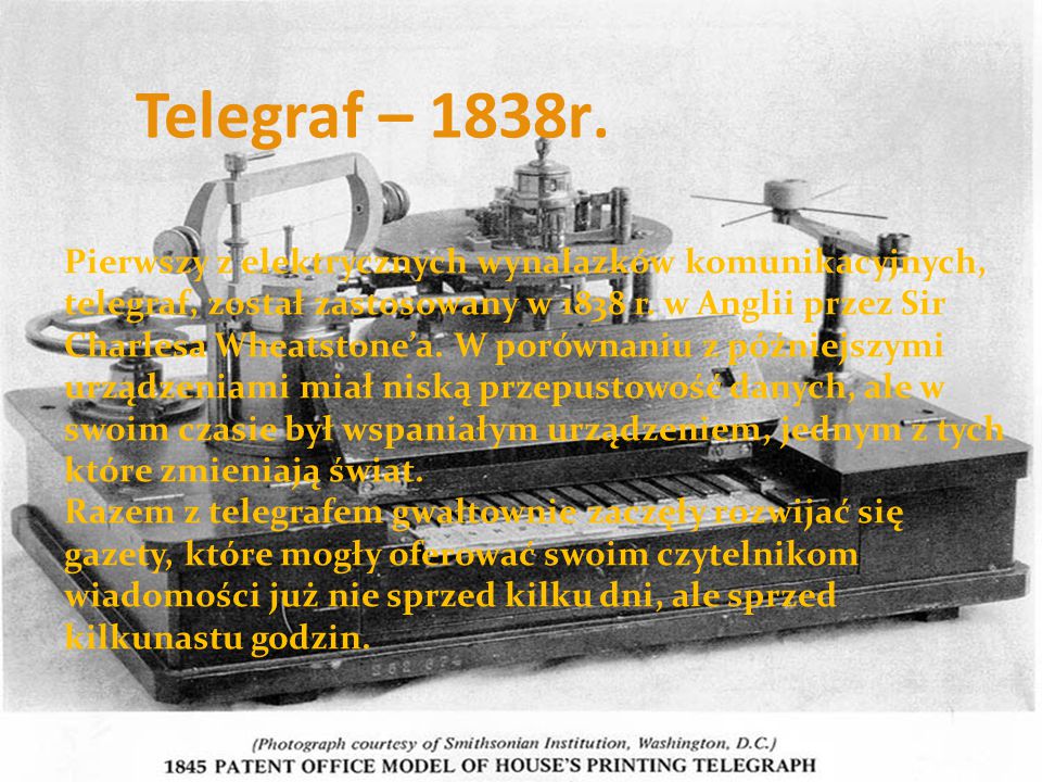 Telegraf – 1838r.